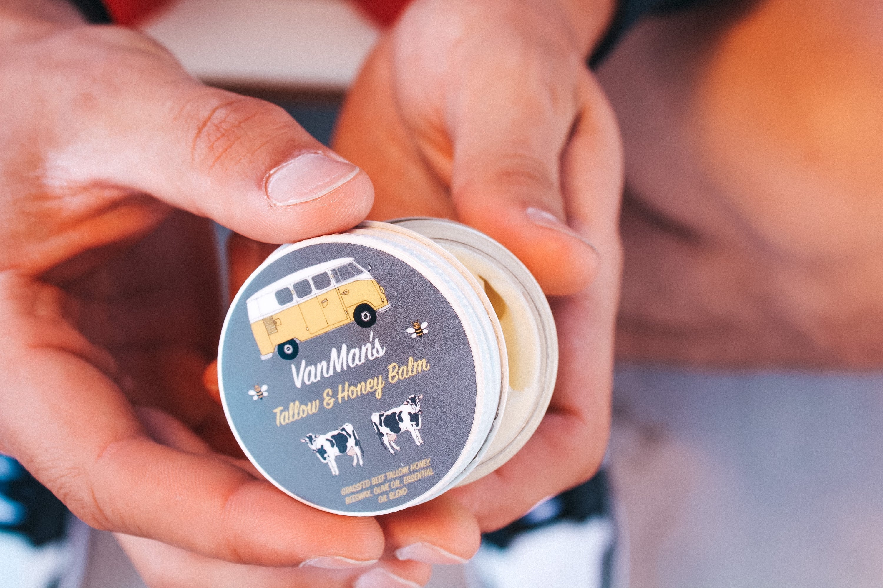 VanMan's Tallow & Honey Face Balm - Classic