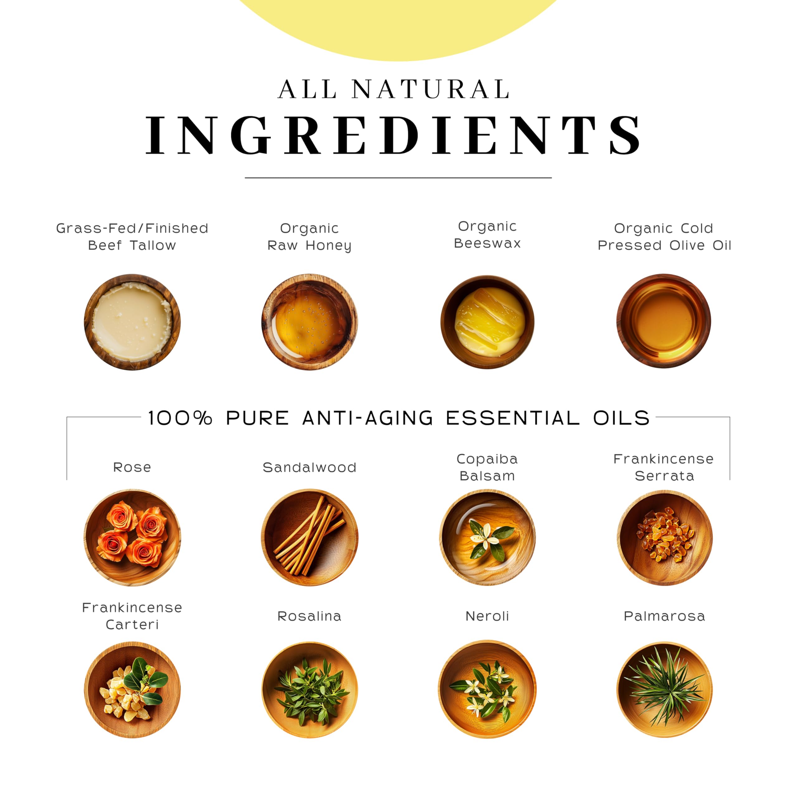 All natural ingredients