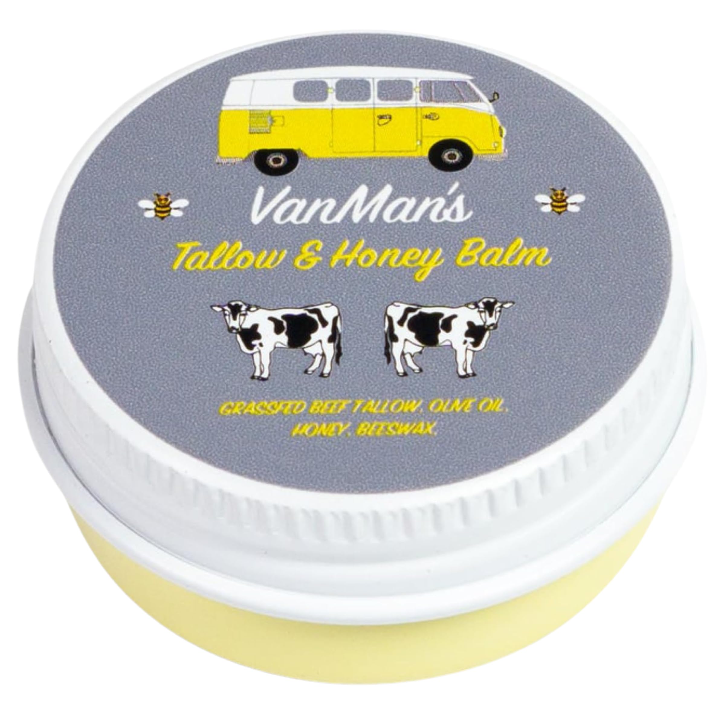 Tallow and Honey Balm tin